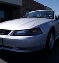 ford mustang 2003 silver deluxe gasoline 6 cylinders rear wheel drive automatic 60098