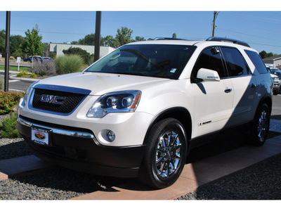 gmc acadia 2007 white suv slt 2 gasoline 6 cylinders all whee drive automatic 99352