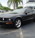 ford mustang 2008 black coupe gt premium gasoline 8 cylinders rear wheel drive 5 speed manual 33177
