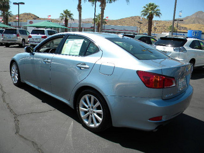 lexus is 250 2009 lt  blue sedan gasoline 6 cylinders rear wheel drive automatic 92235