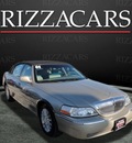 lincoln town car 2004 gray sedan signature gasoline 8 cylinders rear wheel drive automatic with overdrive 60546