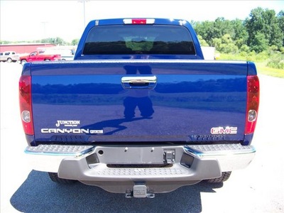 gmc canyon 2011 blue sle high stance gasoline 5 cylinders 4 wheel drive 4 speed automatic 44024