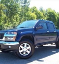 gmc canyon 2011 blue sle high stance gasoline 5 cylinders 4 wheel drive 4 speed automatic 44024