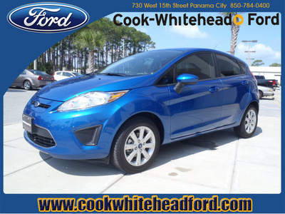 ford fiesta 2011 blue hatchback se gasoline 4 cylinders front wheel drive automatic 32401