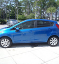 ford fiesta 2011 blue hatchback se gasoline 4 cylinders front wheel drive automatic 32401