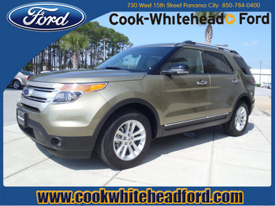 ford explorer 2012 gold suv xlt gasoline 6 cylinders 2 wheel drive automatic 32401