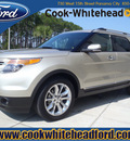 ford explorer 2011 gold suv limited gasoline 6 cylinders front wheel drive automatic 32401