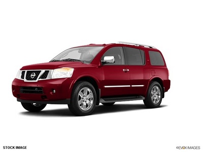 nissan armada 2011 dk  red suv gasoline 8 cylinders 2 wheel drive not specified 98371