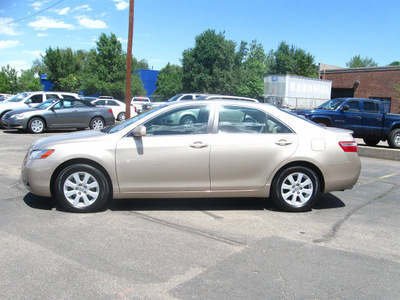 toyota camry 2008 tan sedan xle v6 gasoline 6 cylinders front wheel drive automatic 80301