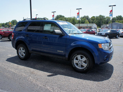 ford escape 2008 blue suv xlt fwd gasoline 4 cylinders front wheel drive automatic 47172