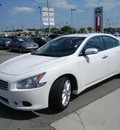 nissan maxima 2009 white sedan gasoline 6 cylinders front wheel drive not specified 46219