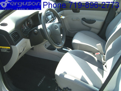 hyundai accent 2010 silver sedan gls gasoline 4 cylinders front wheel drive automatic 80910