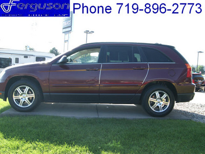 chrysler pacifica 2008 deep crimson suv touring gasoline 6 cylinders front wheel drive automatic 80910