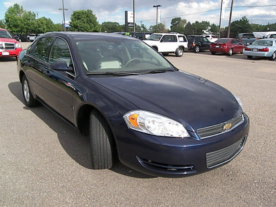chevrolet impala 2007 blue sedan lt flex fuel 6 cylinders front wheel drive automatic 81212