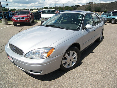 ford taurus 2005 silver sedan sel gasoline 6 cylinders front wheel drive automatic 81212