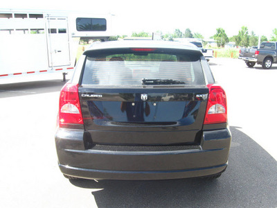 dodge caliber 2007 black hatchback sxt gasoline 4 cylinders front wheel drive automatic 80504