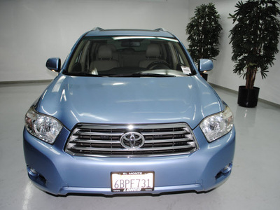 toyota highlander 2008 blue suv limited gasoline 6 cylinders front wheel drive automatic 91731
