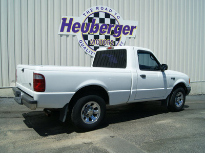 ford ranger 2003 white pickup truck xl 4 cylinders dohc rear wheel drive 5 speed manual 80905