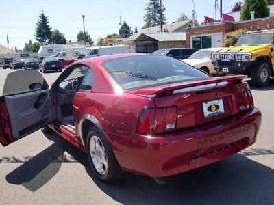 ford mustang 2003 red coupe gasoline 6 cylinders rear wheel drive 97216