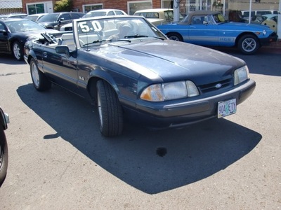 ford mustang 1990 blue lx 5 0 gasoline 8 cylinders rear wheel drive 97216