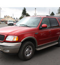 ford expedition 2002 dk  red suv eddie bauer gasoline 8 cylinders 4 wheel drive automatic with overdrive 97216