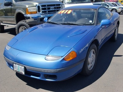 dodge stealth 1991 blue hatchback gasoline 6 cylinders front wheel drive not specified 97216