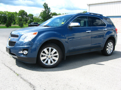 chevrolet equinox 2011 blue ltz awd gasoline 4 cylinders all whee drive automatic 45840