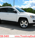 jeep compass 2011 white suv limited gasoline 4 cylinders 2 wheel drive automatic 45840