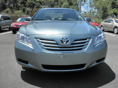 toyota camry 2009 aloe green sedan le gasoline 4 cylinders front wheel drive automatic 34788