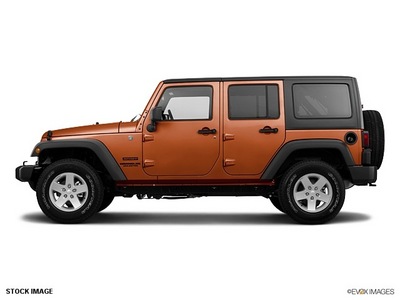 jeep wrangler unlimited 2011 orange suv sport gasoline 6 cylinders 4 wheel drive automatic 33021