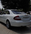 mercedes benz clk class 2009 white coupe clk350 gasoline 6 cylinders rear wheel drive shiftable automatic 27616