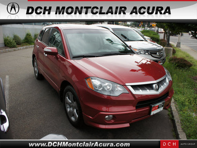 acura rdx 2007 dk  red suv w tech gasoline 4 cylinders all whee drive automatic 07044