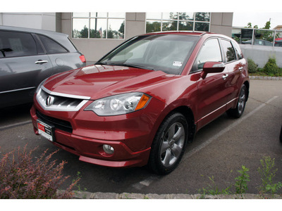acura rdx 2007 dk  red suv w tech gasoline 4 cylinders all whee drive automatic 07044