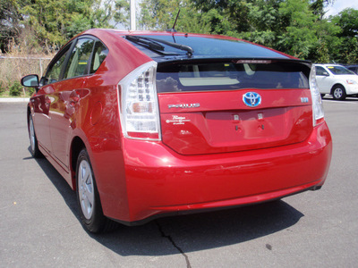 toyota prius 2010 red hatchback i hybrid 4 cylinders front wheel drive automatic 34788