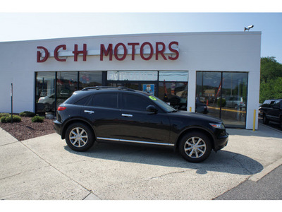 infiniti fx35 2008 black suv gasoline 6 cylinders all whee drive automatic 07724
