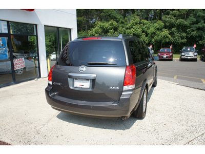 nissan quest 2008 dk  gray van 3 5 s dvsd gasoline 6 cylinders front wheel drive 5 speed automatic 07724