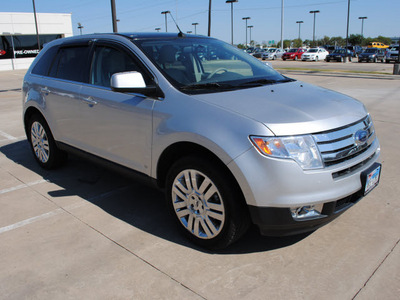 ford edge 2009 silver suv limited gasoline 6 cylinders front wheel drive automatic 75228
