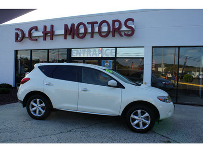 nissan murano 2009 off white suv sl gasoline 6 cylinders all whee drive cont  variable trans  07724