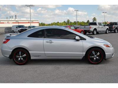 honda civic 2007 dk  gray coupe si gasoline 4 cylinders front wheel drive 6 speed manual 77388