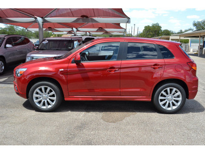 mitsubishi outlander sport 2011 dk  red se gasoline 4 cylinders front wheel drive automatic 76903