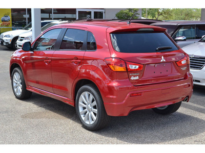mitsubishi outlander sport 2011 dk  red se gasoline 4 cylinders front wheel drive automatic 76903
