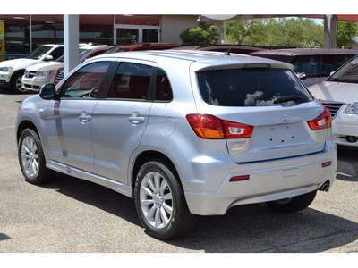 mitsubishi outlander sport 2011 silver se gasoline 4 cylinders all whee drive automatic 76903