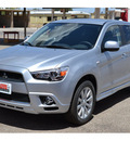 mitsubishi outlander sport 2011 silver se gasoline 4 cylinders all whee drive automatic 76903