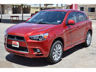 mitsubishi outlander sport 2011 dk  red se gasoline 4 cylinders all whee drive automatic 76903