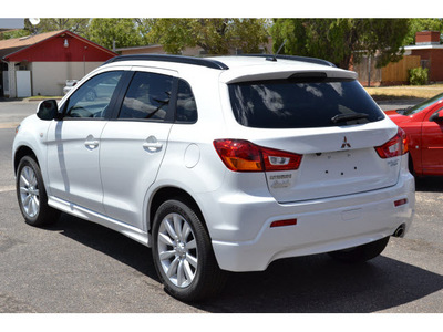 mitsubishi outlander sport 2011 white se gasoline 4 cylinders all whee drive automatic 76903