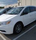 honda odyssey 2011 white van gasoline 6 cylinders front wheel drive automatic 46219