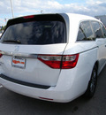 honda odyssey 2011 white van gasoline 6 cylinders front wheel drive automatic 46219