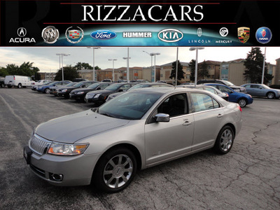 lincoln mkz 2007 silver navi sedan awd gasoline 6 cylinders all whee drive automatic with overdrive 60546