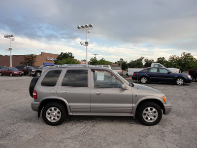 kia sportage 2001 gray suv limited 4x4 gasoline 4 cylinders dohc 4 wheel drive automatic with overdrive 60546