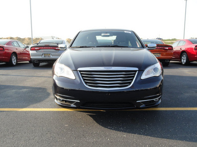 chrysler 200 2012 black sedan limited gasoline 4 cylinders front wheel drive shiftable automatic 60915